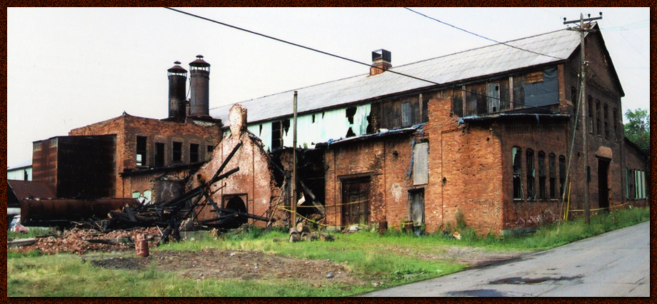 Rensselaer Iron Works After 2005 Fire