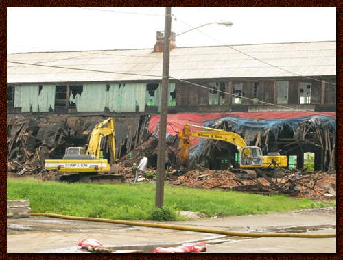 Rensellaer Iron Works Demo After 2008 Fire