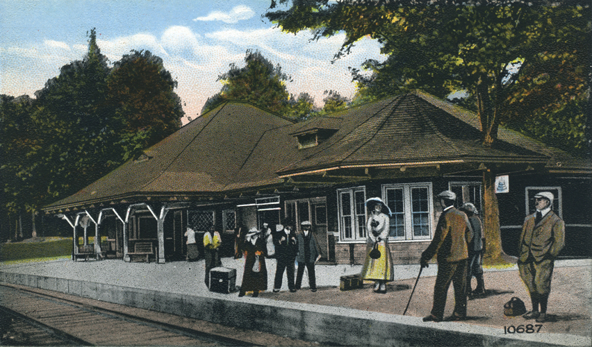 Sacandaga Park Station circa 1910