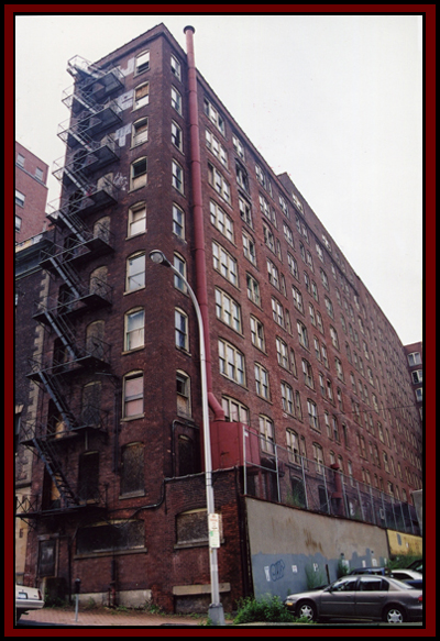 Wellington Hotel Rear Elevation