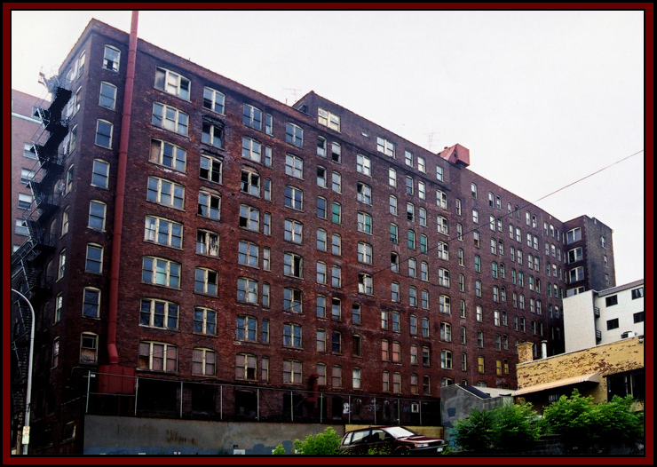 Wellington Hotel Rear and Side elevations