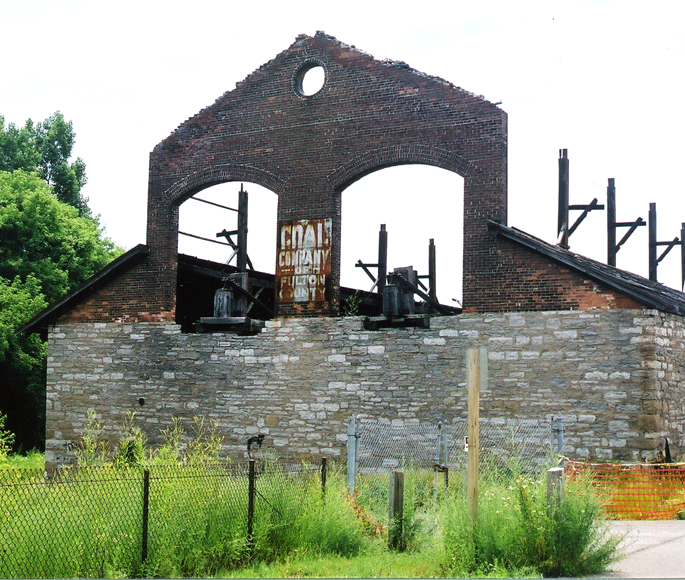 FJ&G Railroad Coal House Gloversville NY